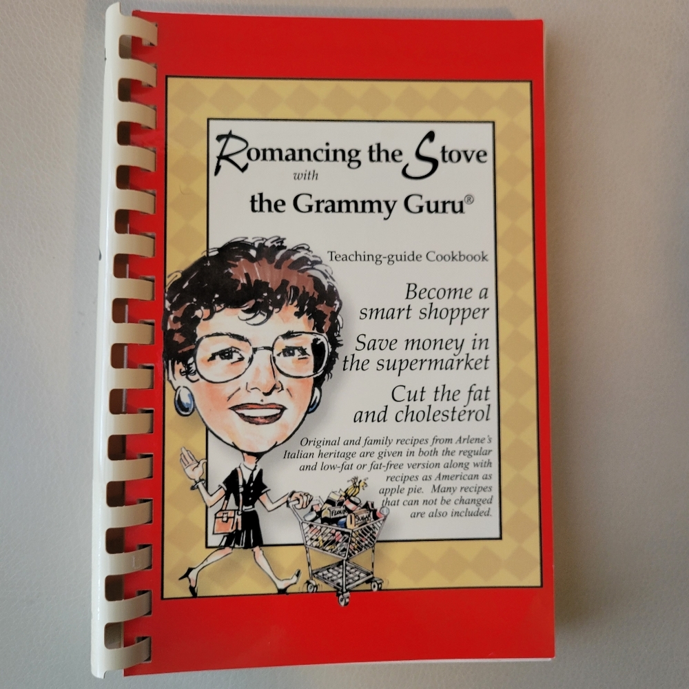 Romancing the Stove ~The Grammy Guru Cookbook ~ Retro Fun Recipes! FINAL PRICE